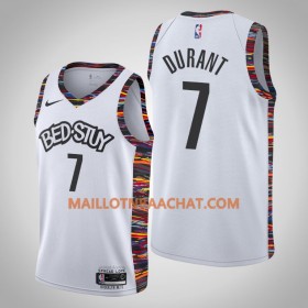Maillot NBA Brooklyn Nets Kevin Durant 7 Nike 2019-20 City Edition Swingman - Homme